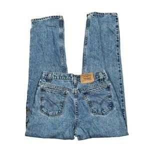 Levi's 550 Relaxed Fit Tapered Jeans Student Mens 30 x 30 Y2K Orange Tab‎